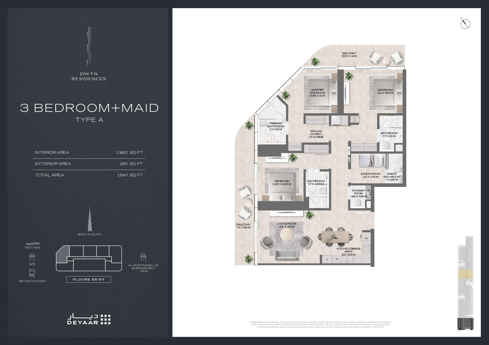 Unit Type - Penthouse